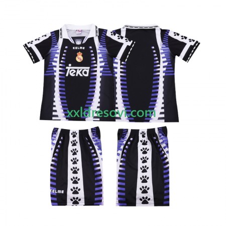 Real Madrid Retro Treći Dječji Nogometni Dres 1997 1998